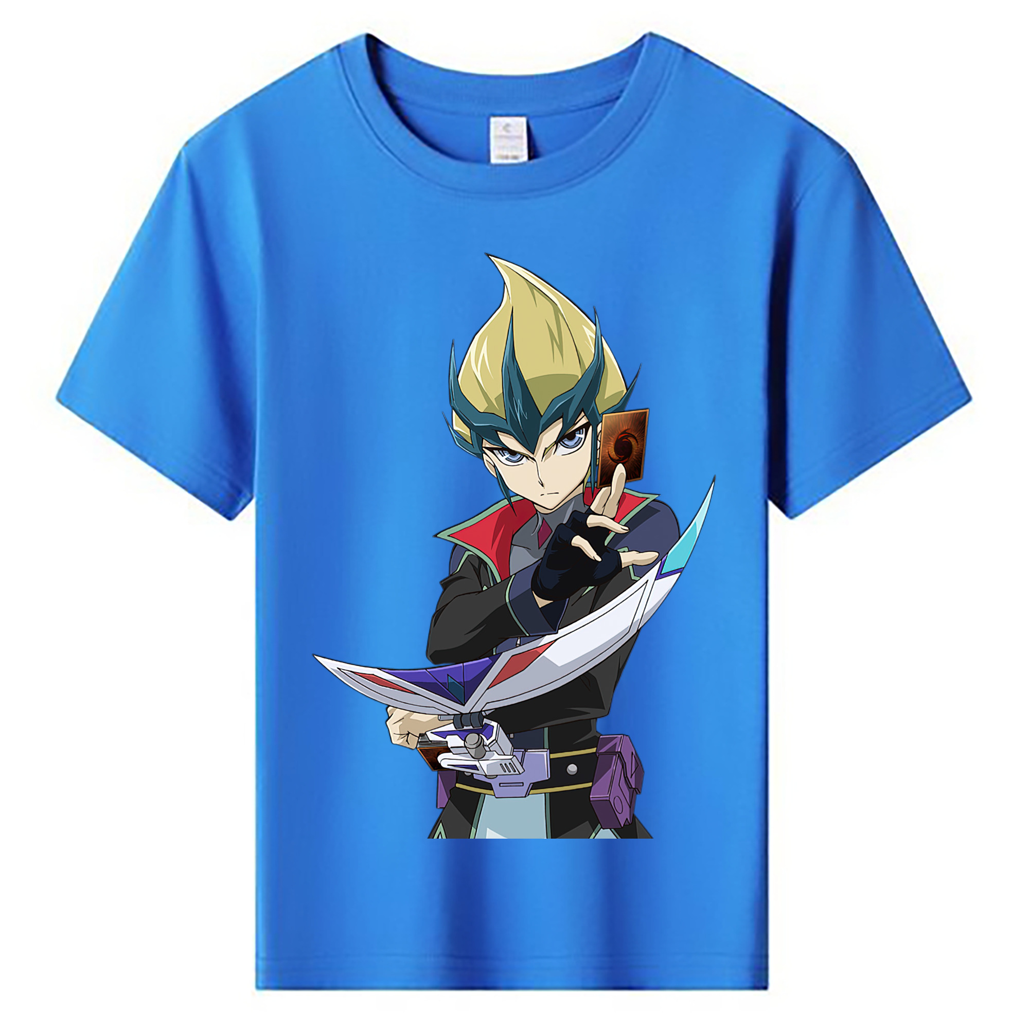 （画像用） 遊☆戯☆王 Yu-Gi-Oh! 綿100％キッズTシャツ（フロントプリント）